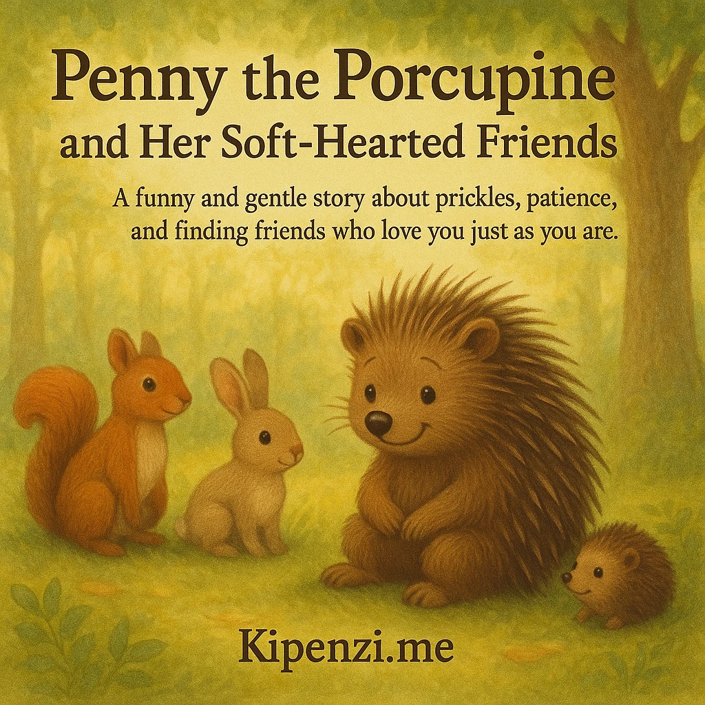 Penny the Porcupine and Her Soft-Hearted Friends -A funny and gentle story about prickles, patience, and finding friends